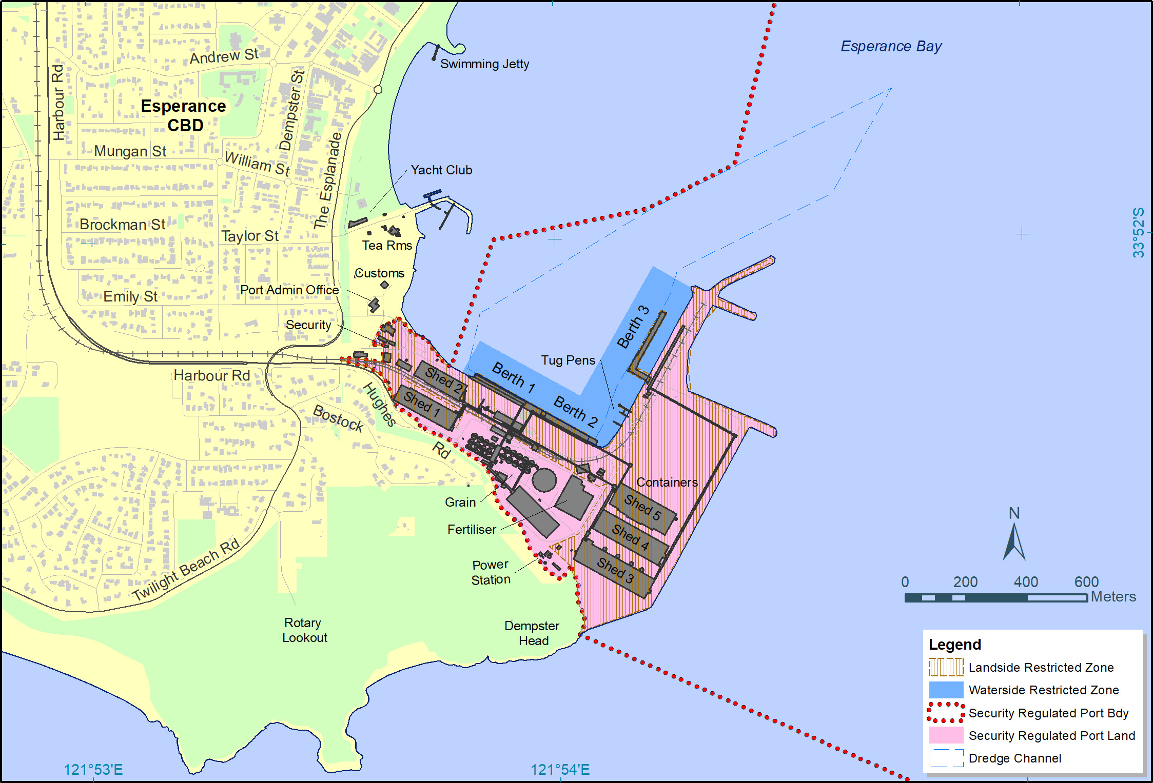 Esperance Port Layout