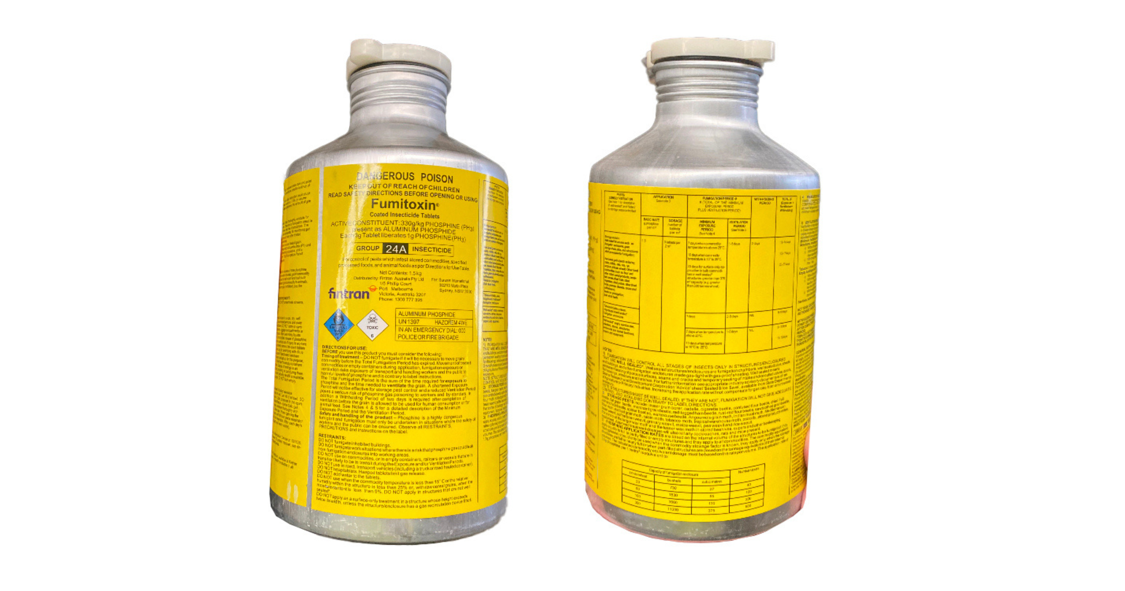 yellow canister